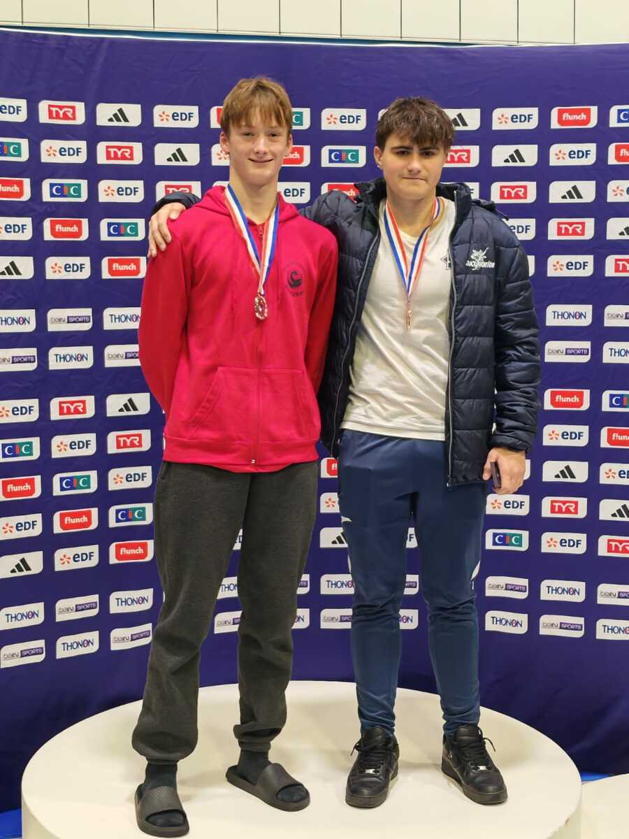 Résultat des championnats de France Juniors à Angers