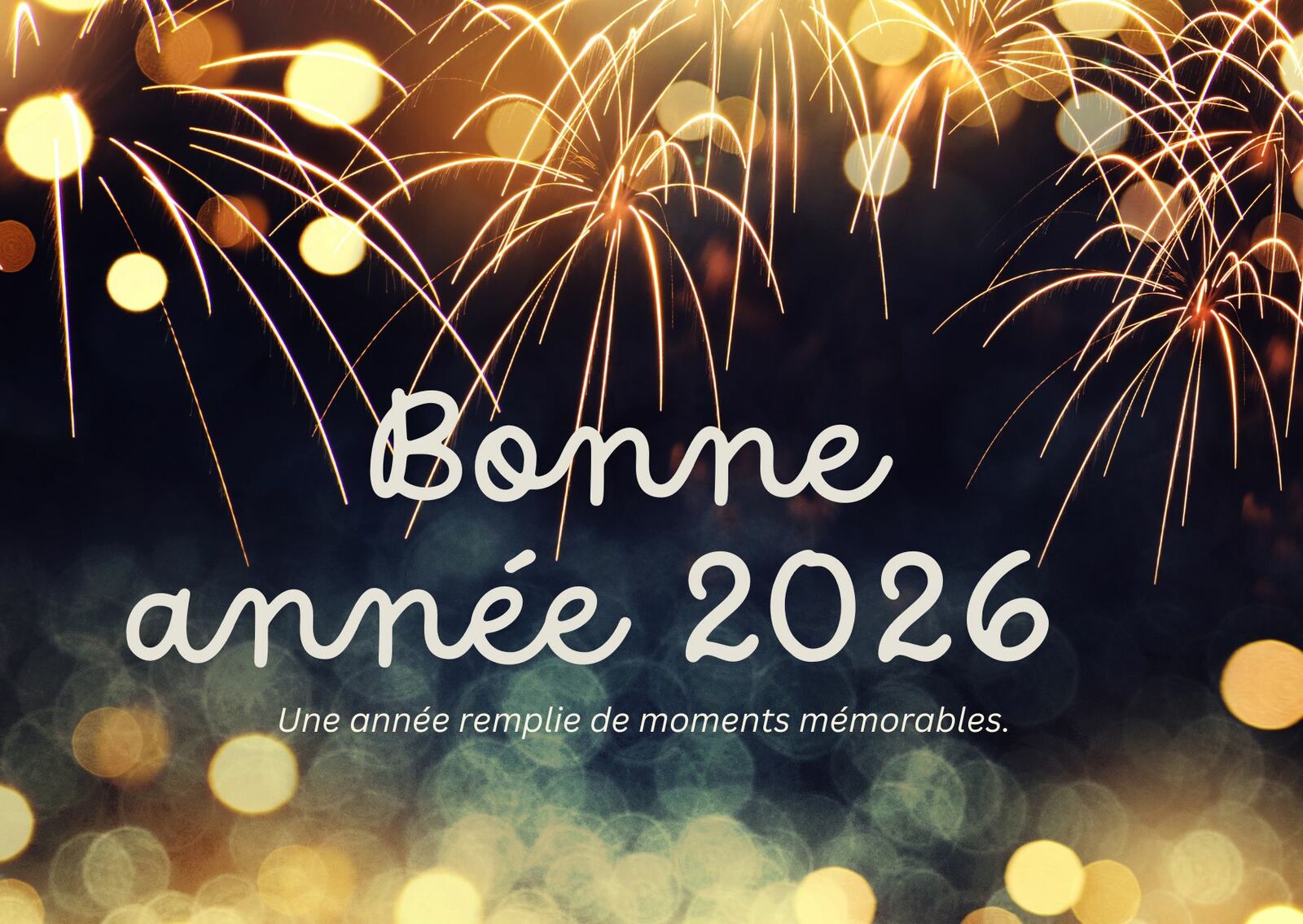 Meilleurs voeux 2026