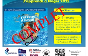 J'apprends à Nager 2025