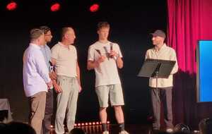 Gaëtan Tarrisse récompensé lors de la soirée des Awards Café Sport