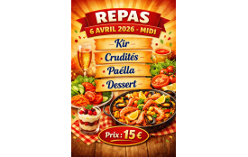 Repas du 6 avril 2026