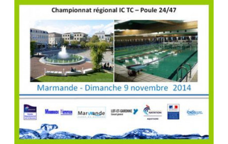 interclubs à Marmande le 9 novembre 2014